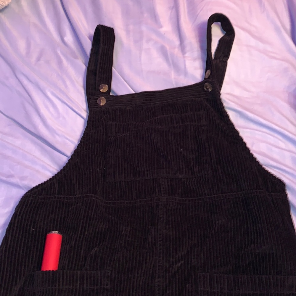 Corduroy Overall Dress